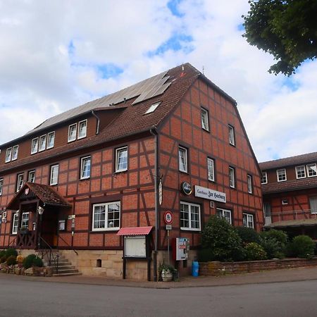 Pension Zur Harburg Hotel Uslar Buitenkant foto